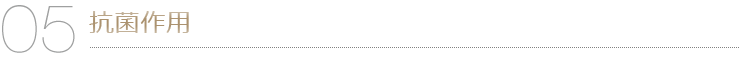 抗菌作用